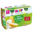 Hipp bio hipp bio omogeneizzato pera yogurt 2 x 125 g