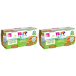 Hipp bio omogeneizzato carote/lenticchie set da 2 2x2x80 g pappa
