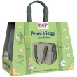 Hipp cofanetto primi viaggi latte idratante 350 ml + shampoodelicato 200 ml + salviettine delicate&nutrienti 48 pezzi +bagno delicato 350 ml + zaino hipp