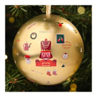 Hp italia neavita infuso stella inverno filtroscrigno palla di natale oro 8 filtri da 3,5 g