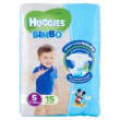 Huggies base boy 5 15 pezzi