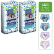 Huggies drynites boy pyjama pants 4/7 anni medium 17/30kg pacco singolo 10 pezzi
