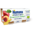 Humana naturcare omogeneizzato bio frutta mista 2x100 g pappa