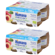 Humana naturcare omogeneizzato frutta misto bio 4 pezzi 4x100 g