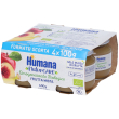 Humana naturcare omogeneizzato frutta misto bio 4 pezzi 4x100 g pappa