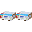 Humana omogeneizzato biologico mela set da 2 2x4x100 g pappa