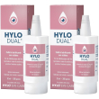 Hylo-dual collirio 2x10 ml gocce oftalmiche