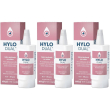 Hylo-dual collirio 3x10 ml gocce oftalmiche