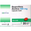 Ibuprofene zentiva 400 mg 20 capsule