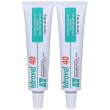 Idrovel 40 crema emoliente set da 2 2x40 g