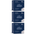 Illa® care assorbenti notte extra con ali set da 3 3x12 pz