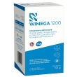 integratore wimega 1200 omega-3 con coenzima q10, 90 softgel