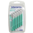 Interprox plus micro verde 6 pezzi pz spazzolino da denti