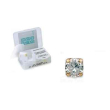 Inverness orecchino numero 32 zircone cubico placcato oro 3 mm