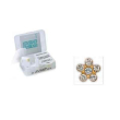 Inverness orecchino numero 805 fiore top crystal 5 mm
