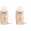 Isdin fusion water magic color light spf50 2x50 ml