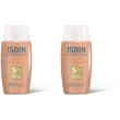 Isdin fusion water magic medium crema set da 2 2x50 ml solare
