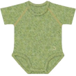 J bimbi warm - melange body neonato 0-36 mesi verde, 1 body