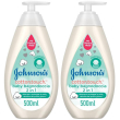 Johnson's baby cottontouch bagnodoccia 2in1 shampoo per bambini senza