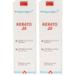 Kerato 20 braderm 2x100 ml soluzione
