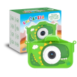 Kids camera bricky il dinosauro macchina fotografica per foto selfie video e giochi 1 pezzo