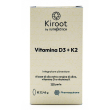 Kiroot vitamina d3 + k2 integratore per ossa sistema immunitario e coagulazione del sangue 120 perle