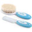 Kit capelli spazzola/pett blu