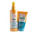 Klorane poly spray sublimatore tamanu monoi spf50 200 ml + shampoo doccia doposole monoi 75 ml