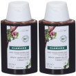 Klorane shampoo alla chinina e stella alpina bio 2x100 ml