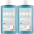 Klorane shampoo alla menta acquatica bio set da 2 2x400 ml