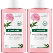 Klorane shampoo alla peonia bio set da 2 2x400 ml