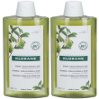 Klorane shampoo alla polpa di cedro set da 2 2x400 ml