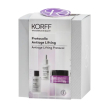 Korff cofanetto regalo protocollo lifting - soluzione esfoliante gly + biorevitalizing ha siero + lifting crema viso