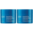 Korff essential pure maschera 2 in 1 purificante e scrub set da 2x50