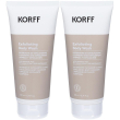 Korff exfoliating body wash 2x200 ml