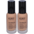 Korff skin booster fondotinta idratante 24h effetto nude colore 06 2x3