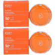 Korff sun secret fondotinta compatto solare spf50+ 03 tonalita tanned