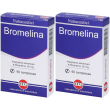 Kos bromelina integratore alimentare set da 2 2x60 pz compresse