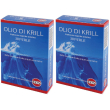 Kos olio di krill perle set da 2 2x30 pz