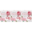 L'erbolario 3 rosa sapone profumato 3x100 g