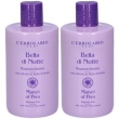 L erbolario bagnoschiuma bella di notte 2x300 ml