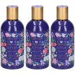 L`erbolario bagnoschiuma danza di fiori 3x250 ml schiuma da bagno