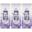L erbolario bagnoschiuma iris 3x250 ml schiuma da bagno