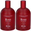L`erbolario profumo rosa purpurea 2x100 ml
