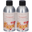 L erbolario ricarica fragranza per legni profumati frangipani 2x250 ml