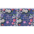 L`erbolario sapone profumato danza di fiori 2x100 g