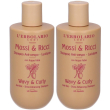 L erbolario shampoo anti-crespo lucidante capelli mossi & ricci 2x250