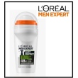 L'oreal men expert - deodorante roll-on , shirt protect