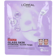 L'oreal paris glass skin hydrogel glow maschera viso 1 pezzo vis