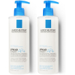 La roche-posay lipikar syndet ap+ detergente corpo 400 ml set da 2 2x4